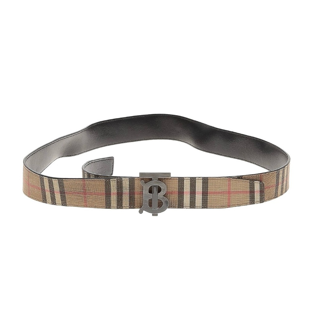 TB Reversible Belt Check Coated Canvas